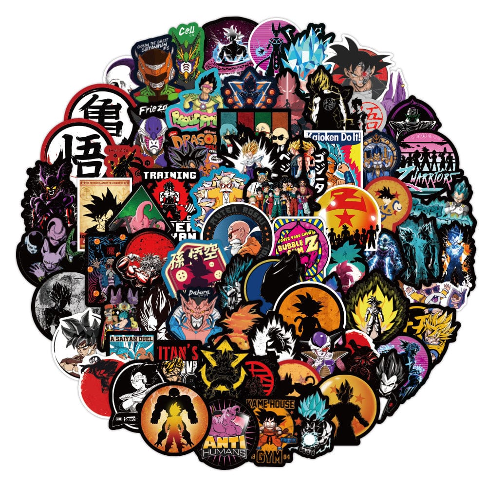 DBZ Stickers Stickers Mania