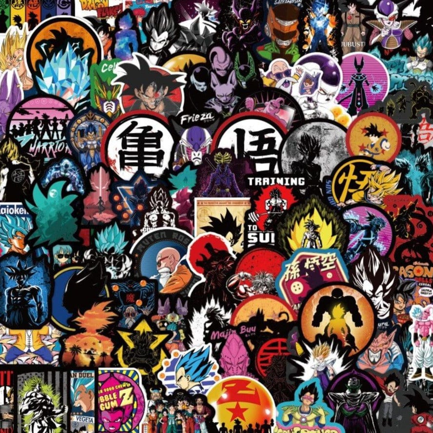 DBZ Stickers Stickers Mania