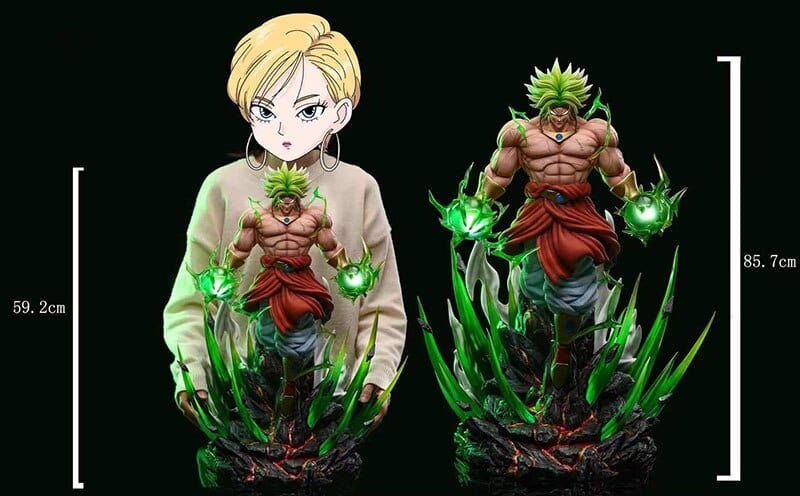 Figurine Collector en Resine Broly Full Power