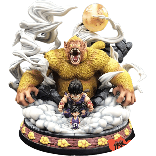 Figurine Collector en Résine Goku Singe Géant Stickers Mania