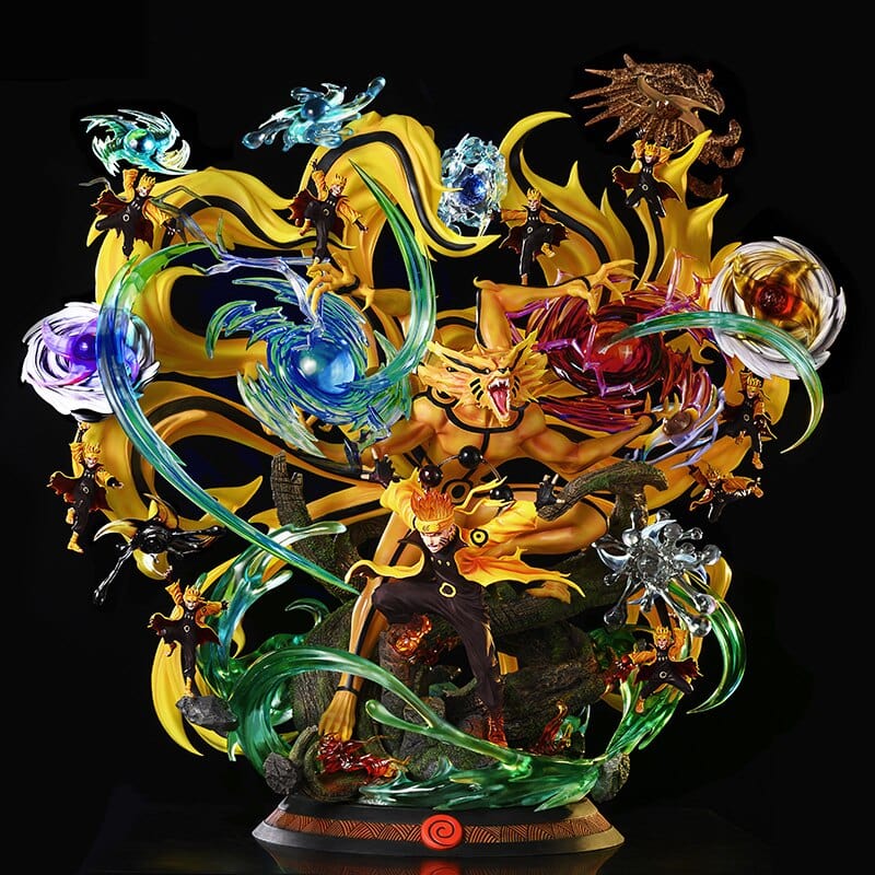 Figurine Collector en Resine Naruto Mode Ermite Stickers Mania