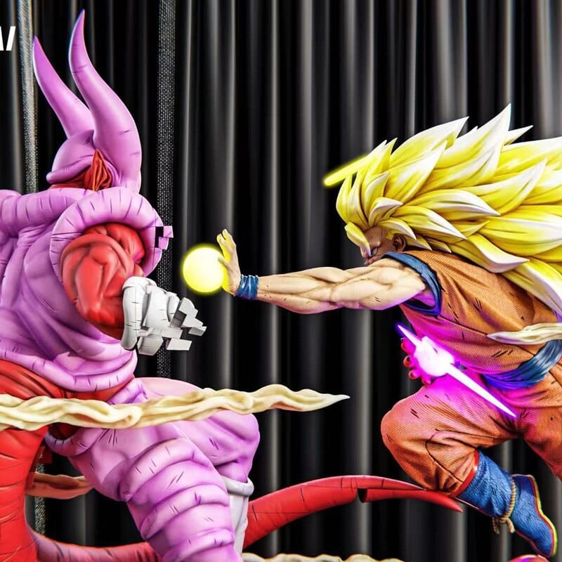 Figurine Collector en Résine Sangoku vs Janemba