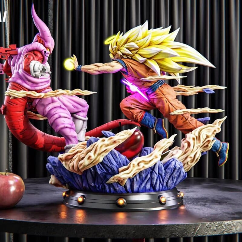 Figurine Collector en Résine Sangoku vs Janemba