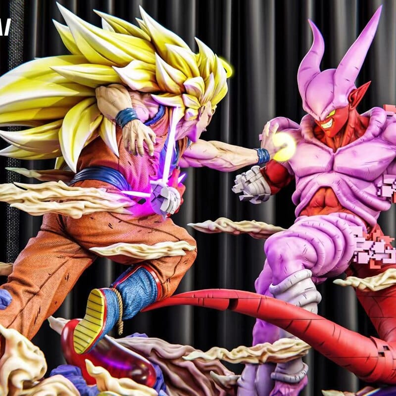 Figurine Collector en Résine Sangoku vs Janemba