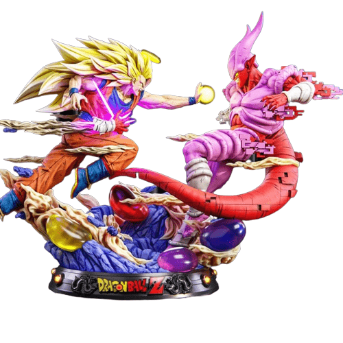 Figurine Collector en Résine Sangoku vs Janemba Stickers Mania