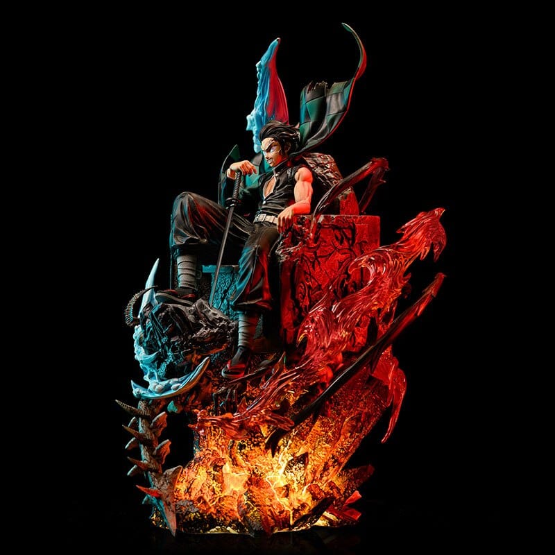 Figurine Collector en Résine Tanjiro Roi des Démons Stickers Mania