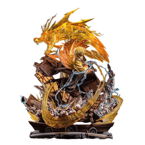 Figurine Collector en Resine Zenitsu Agatsuma