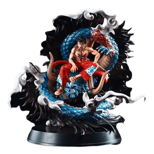 Figurine Collector Luffy Kaido Stickers Mania