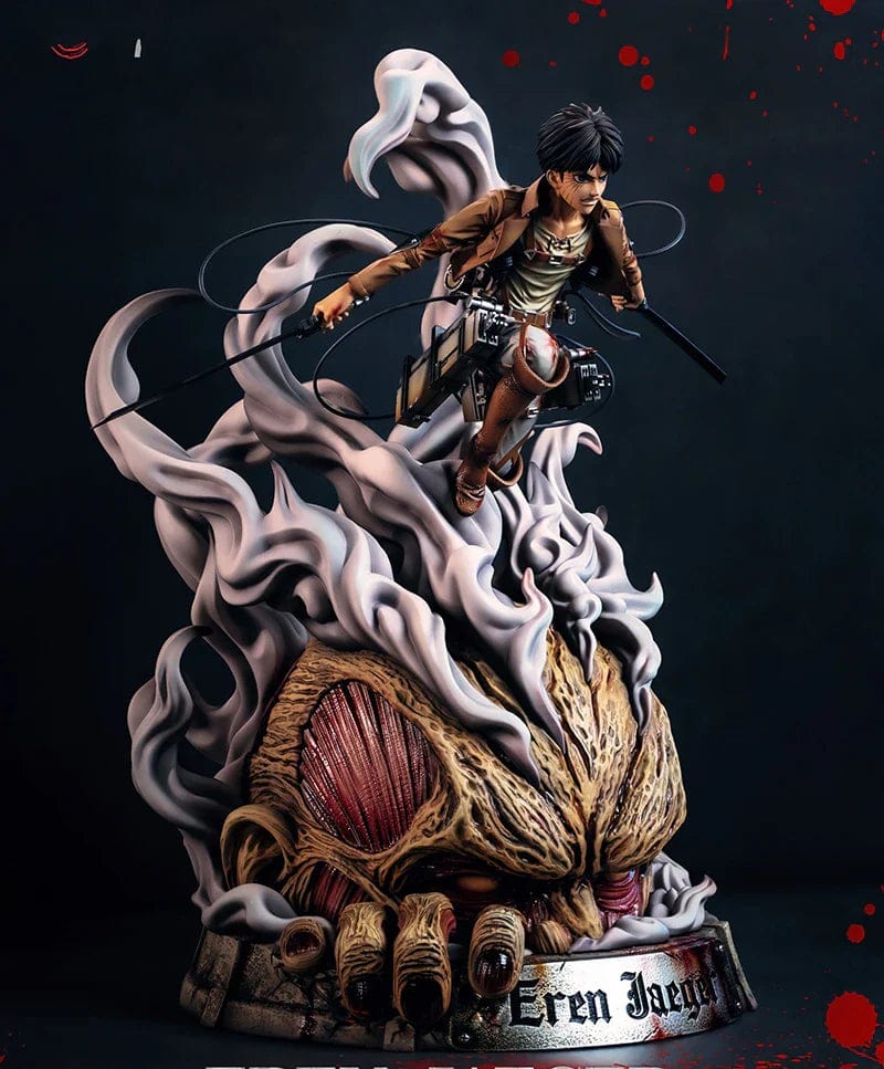 Figurine Édition Limitée en Resine Eren Stickers Mania