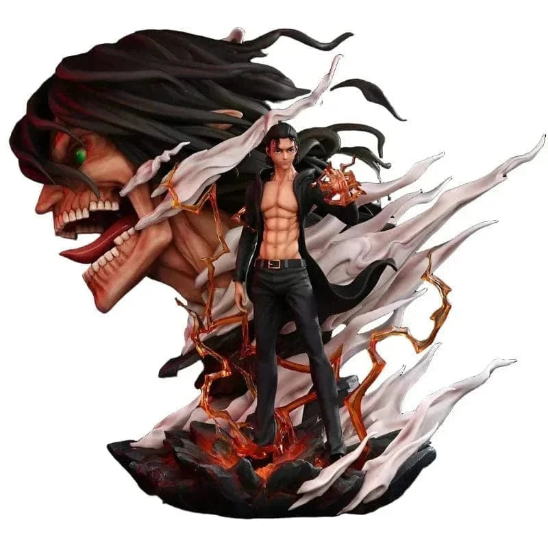 Figurine Édition Limitée en Resine Eren Titan Saison 4