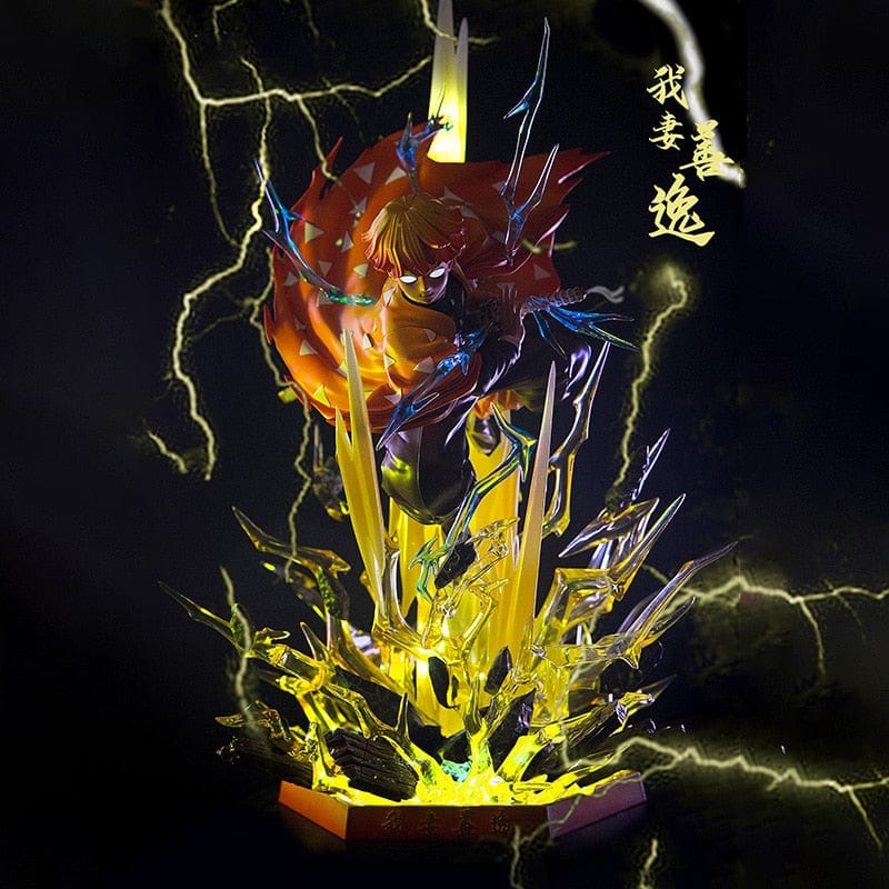 Figurine Édition Limitée en Resine Zenitsu Stickers Mania