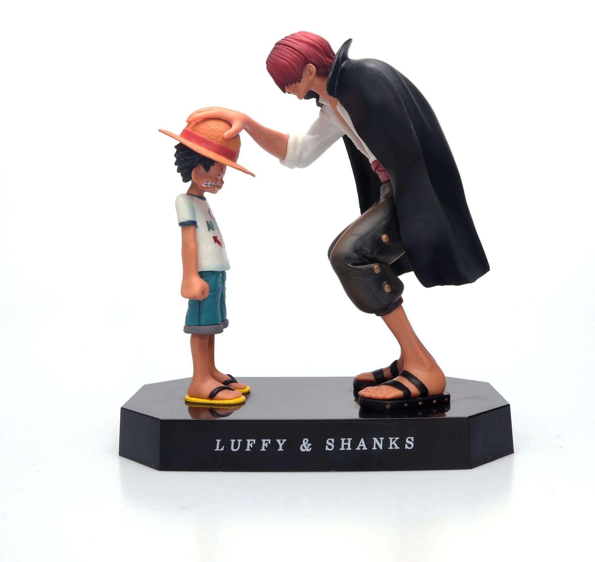 Figurine Luffy et Shanks Stickers Mania
