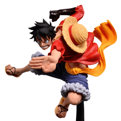 Figurine Luffy Jet Pistolet Stickers Mania