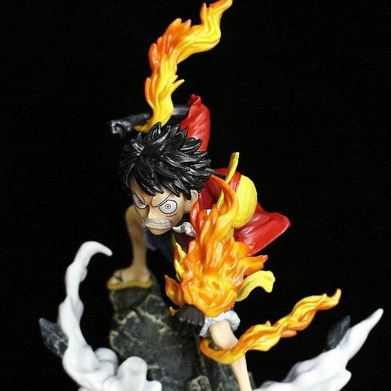 Figurine Luffy Red Hawk Stickers Mania