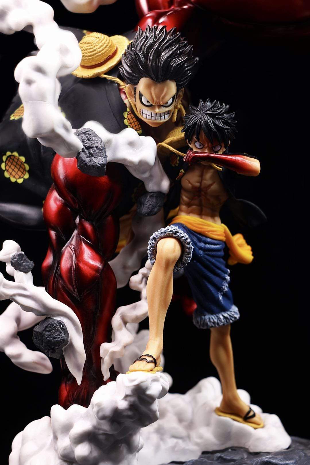 Figurine One Piece Luffy 52 cm Stickers Mania