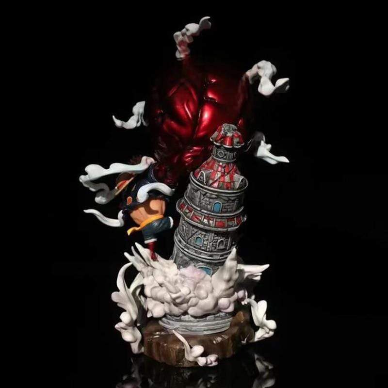 Figurine One Piece Luffy Gear 4 Doflamingo Royaume Manga