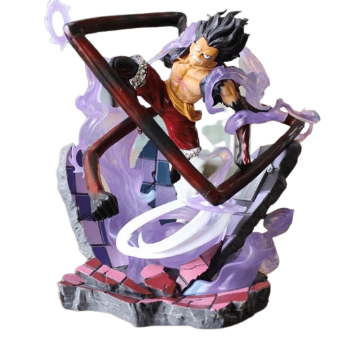 Figurine One Piece Luffy Python Stickers Mania