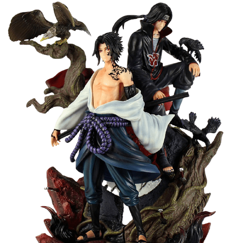 Figurine Sasuke Itachi Stickers Mania