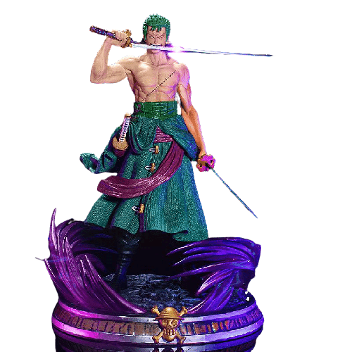 Figurine Zoro Santoryu Stickers Mania