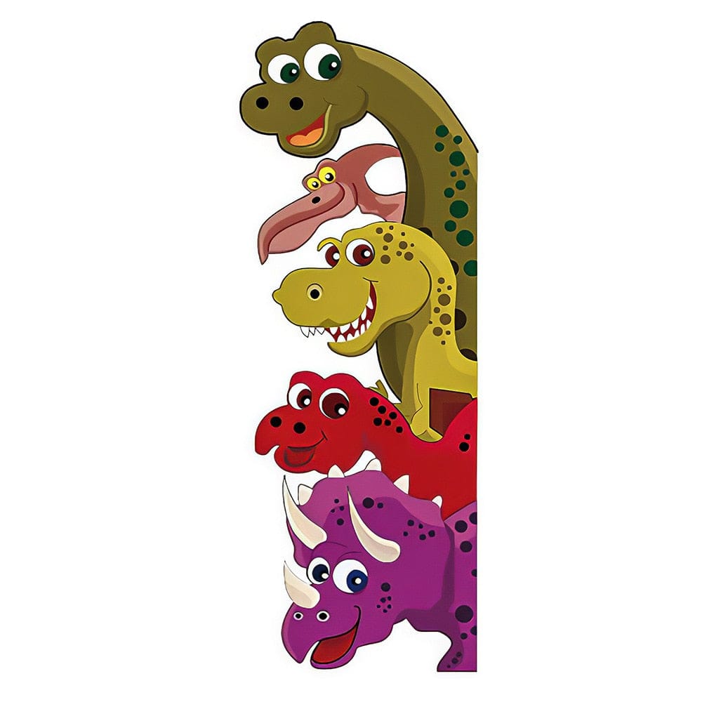 Stickers Dinosaures pour Porte Gauche Stickers Mania