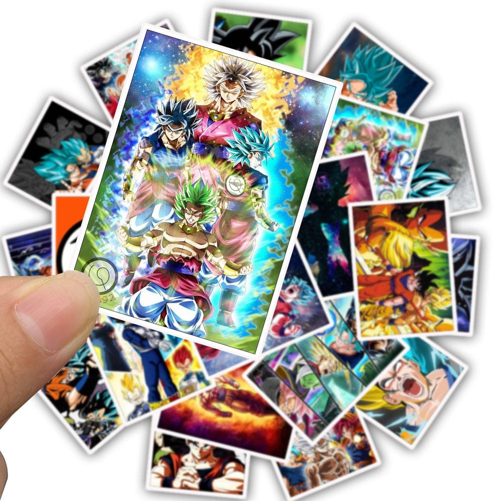 Stickers Dragon Ball Rectangle Stickers Mania