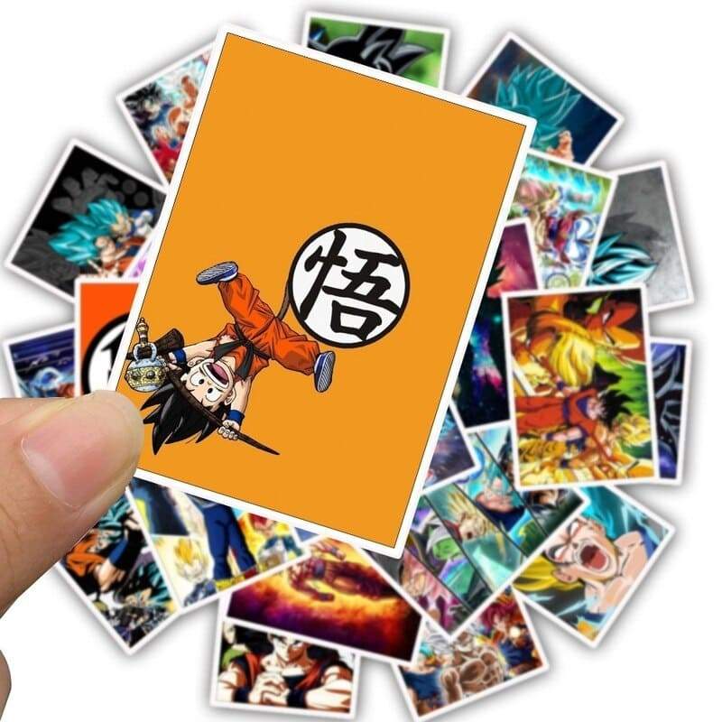 Stickers Dragon Ball Rectangle Stickers Mania