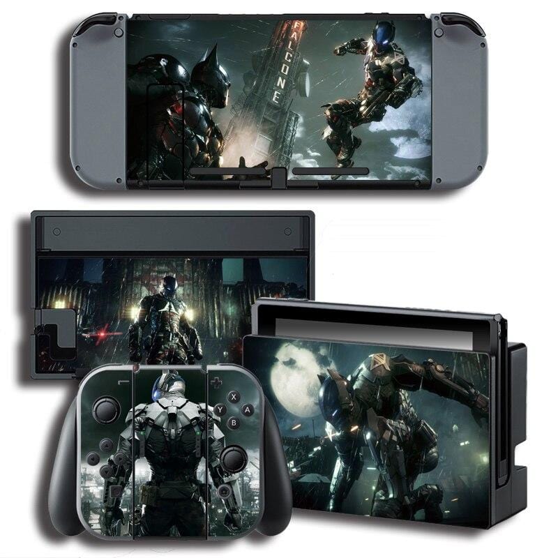 Stickers Nintendo Switch Batman Arkham Knight Stickers Mania