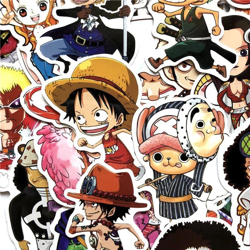 Stickers One Piece <br> (Pack de 60) Stickers Mania