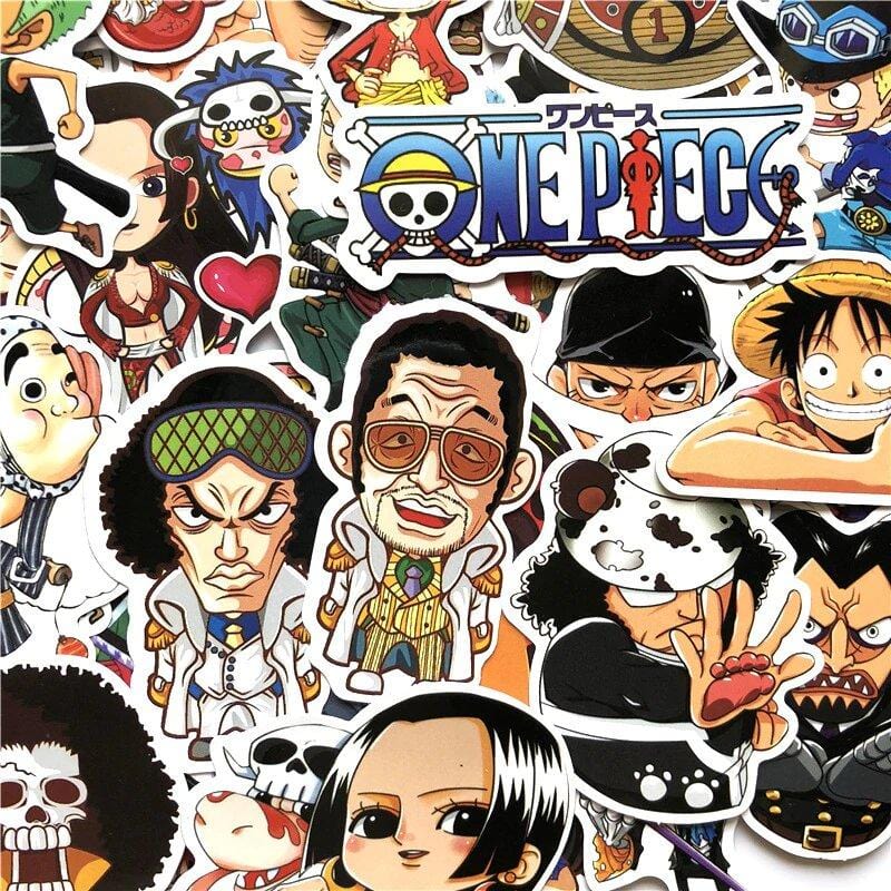Stickers One Piece <br> (Pack de 60) Stickers Mania