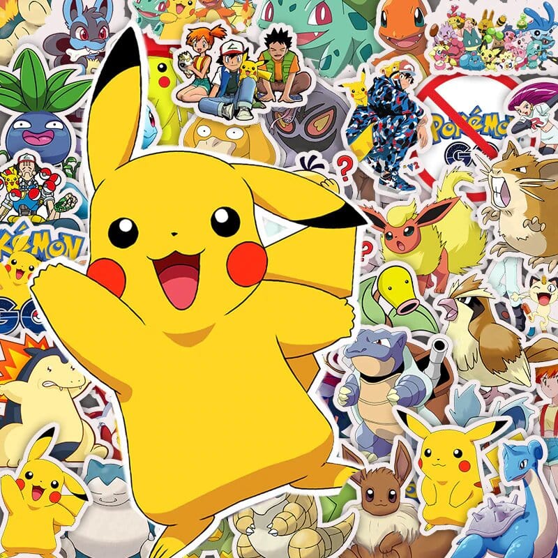 Stickers Pokémon Stickers Mania