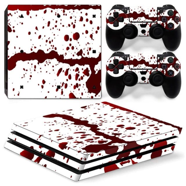 Stickers PS4 Pro Bloody Stickers Mania