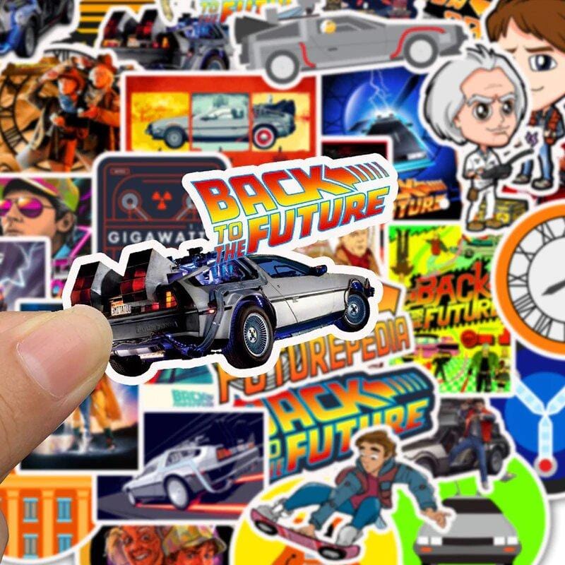 Stickers Retour vers le Futur Stickers Mania