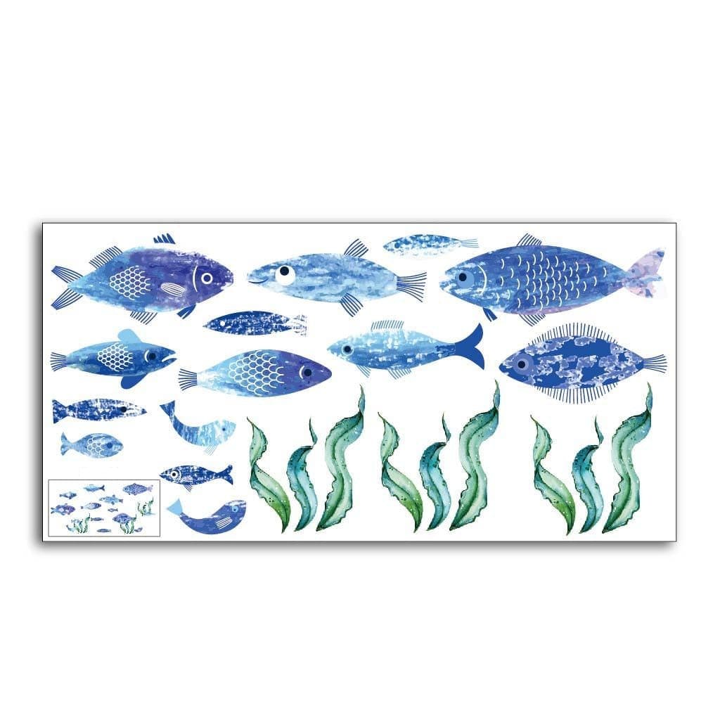 Stickers Salle de Bain Poisson Déco Stickers Mania