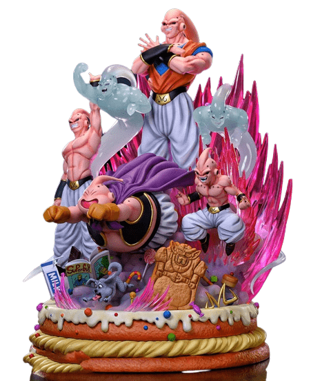 Figurine Collector en Resine Boo 4 formes Stickers Mania