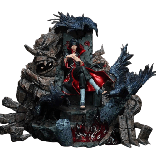 Figurine Collector en Resine Itachi Uchiwa