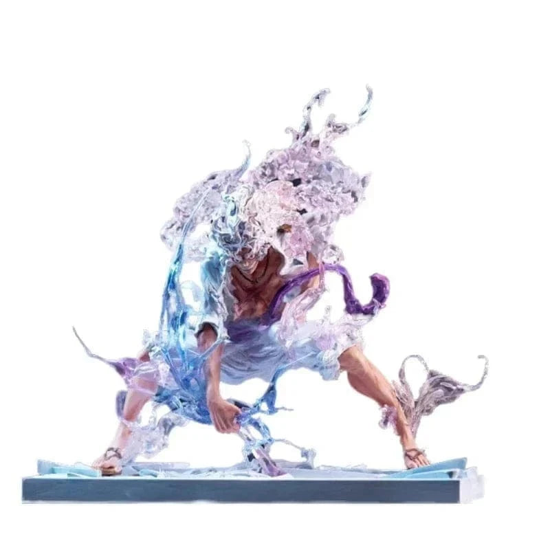 Figurine Collector en Resine Luffy Gear 5 Stickers Mania