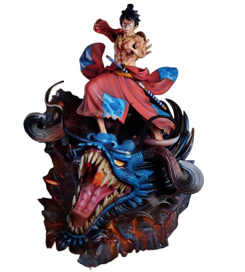 Figurine Collector en Resine Luffy Stickers Mania