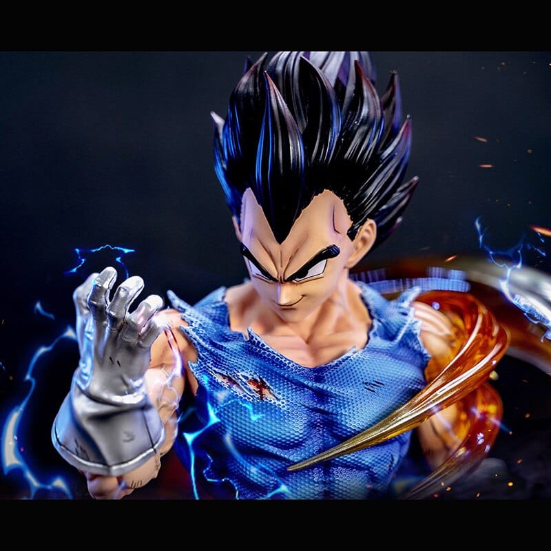 Figurine Collector en Resine Majin Vegeta Stickers Mania