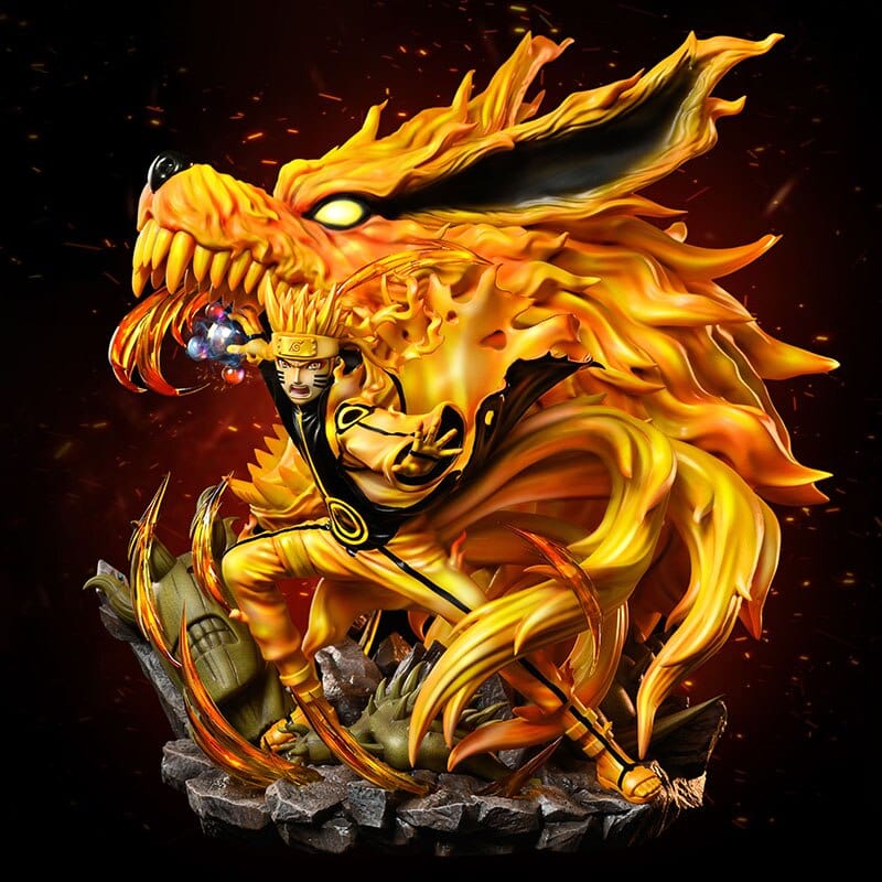 Figurine Collector en Resine Naruto Démon Renard