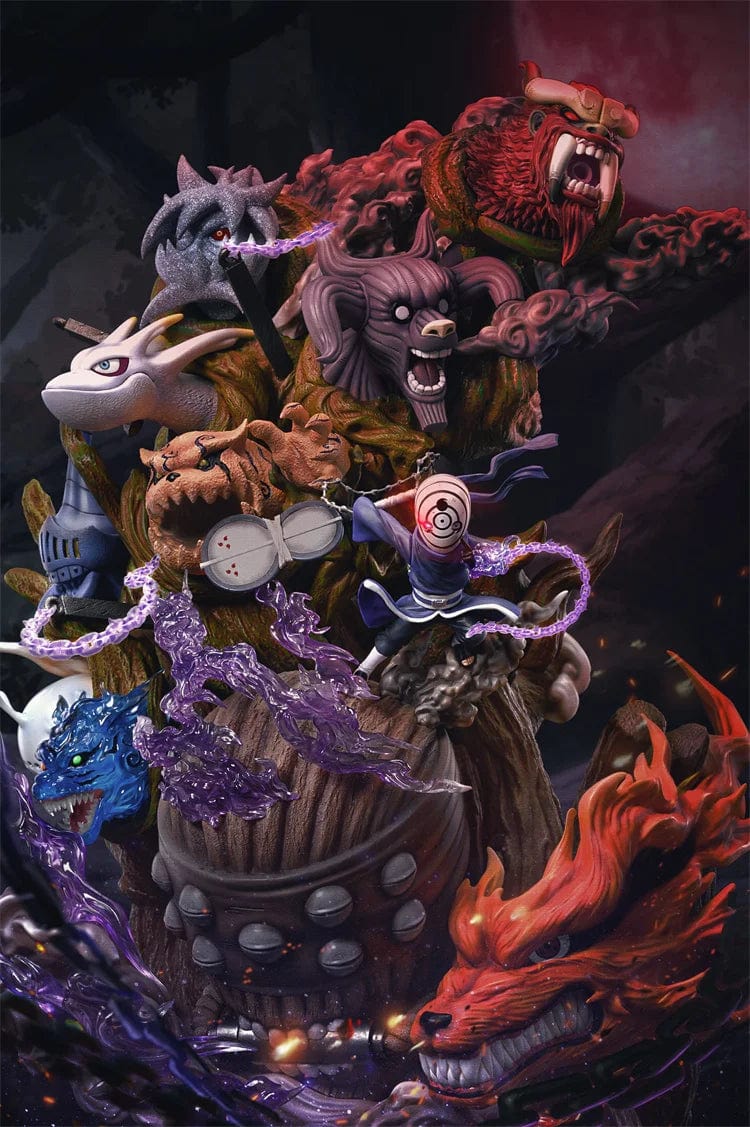 Figurine Collector en Résine Obito Jinchuriki