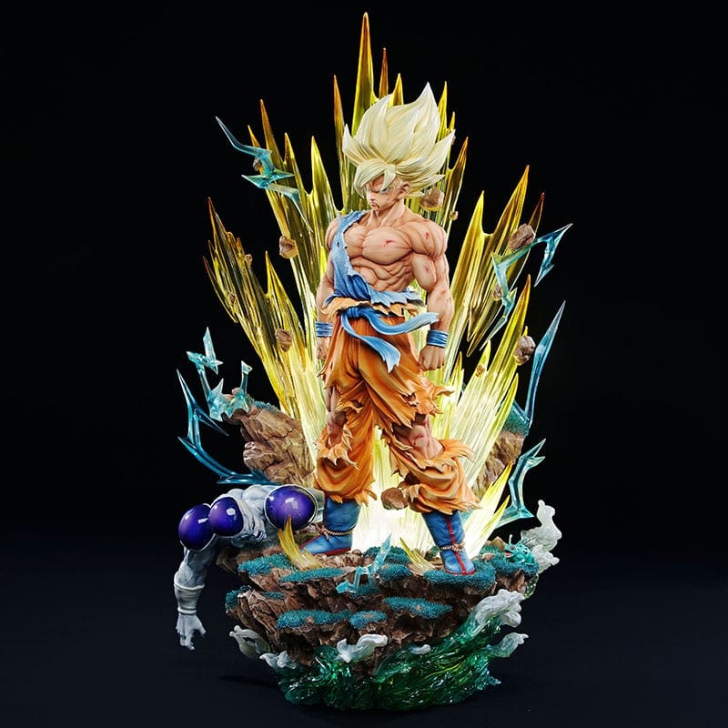Figurine Collector en Resine Sangoku vs Freezer