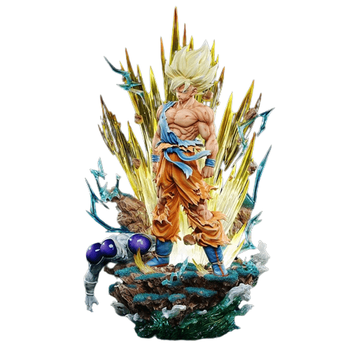 Figurine Collector en Resine Sangoku vs Freezer