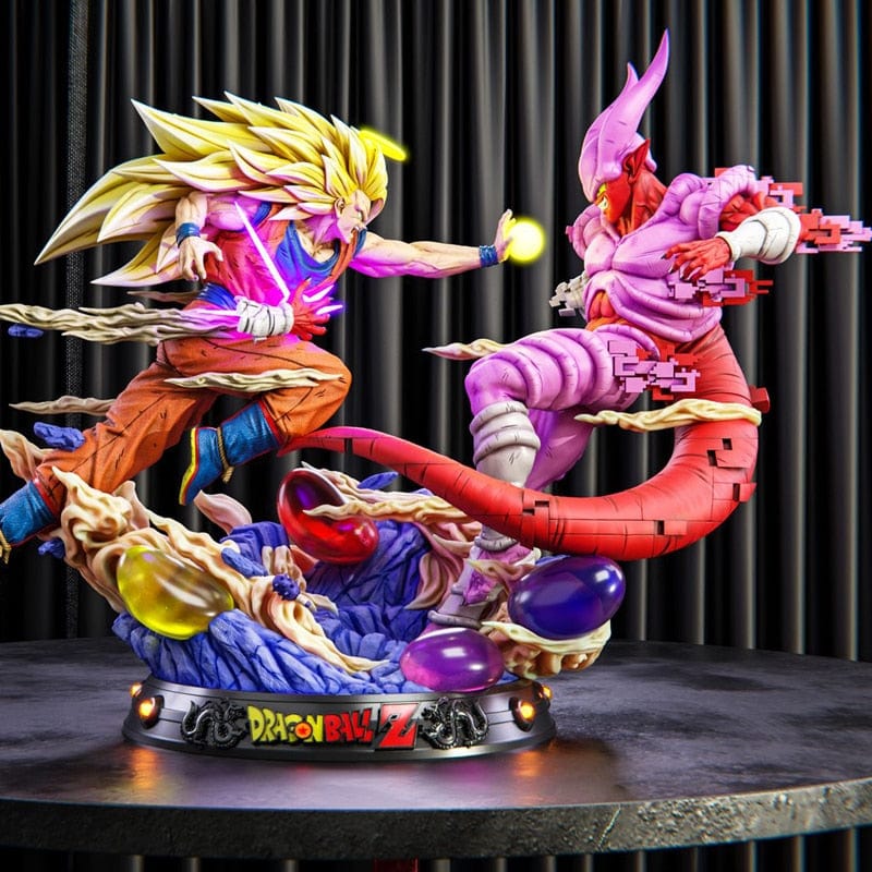 Figurine Collector en Résine Sangoku vs Janemba