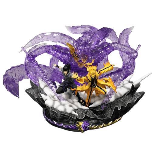 Figurine Collector en Resine Sasuke et Naruto