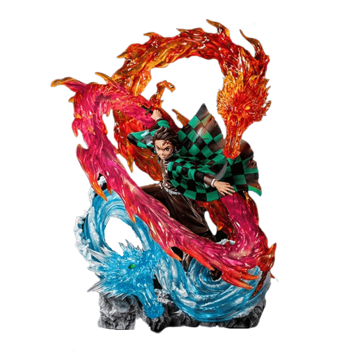 Figurine Collector en Resine Tanjiro Kamado Stickers Mania