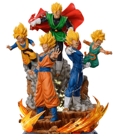 Figurine Collector en Résine Union des Saiyans