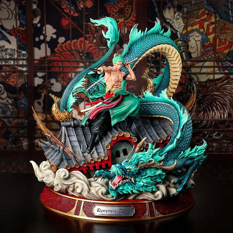 Figurine Collector en Resine Zoro Wano Stickers Mania