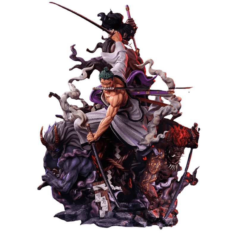 Figurine Edition Limitée en Resine Zoro Stickers Mania