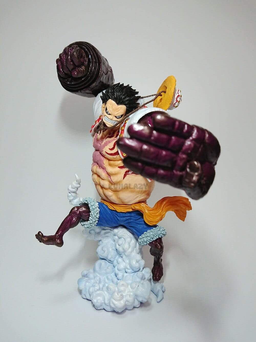 Figurine Luffy Gear 4 King Kong Gun Stickers Mania