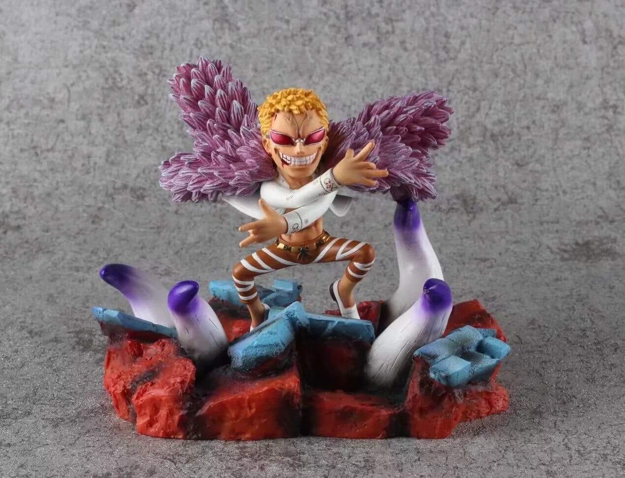 Figurine One Piece Luffy vs Doflamingo Royaume Manga Doflamingo